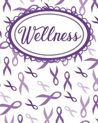 Book cover for Purple Ribbon Self-Awareness Wellness Workbook
