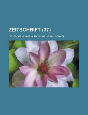 Book cover for Zeitschrift (37)