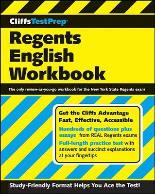 Cover of Cliffstestprep Regents English Workbook