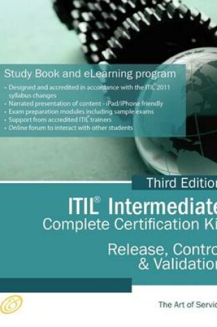 Cover of Itil Release, Control and Validation (Rcv) Full Certification Online Learning and Study Book Course - The Itil Intermediate Rcv Capability Complete Certification Kit - Third Edition
