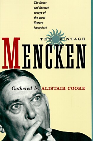Cover of The Vintage Mencken