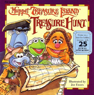 Book cover for Muppet Treasure Island: Treasure Hunt