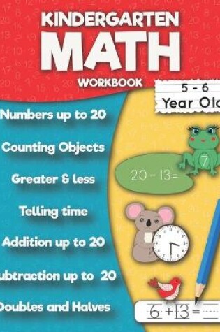 Cover of Kindergarten Math Workbook