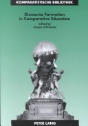 Cover of Discourse Formation in Comparative Education