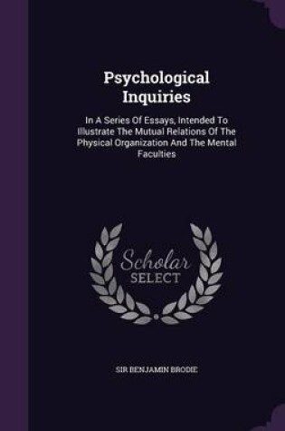 Cover of Psychological Inquiries