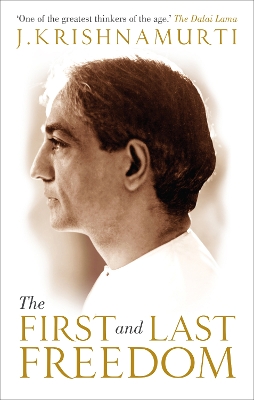 Book cover for The First and Last Freedom