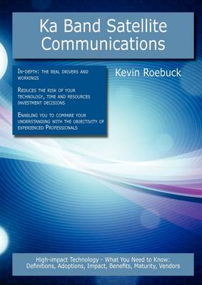 Book cover for Ka Band Satellite Communications