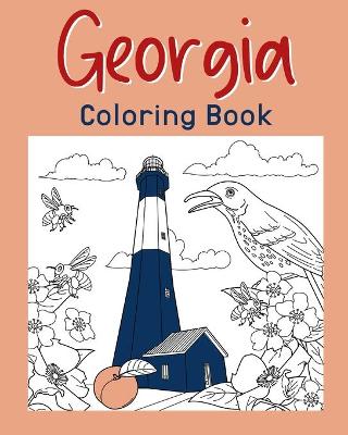 Book cover for Georgia Coloring Book
