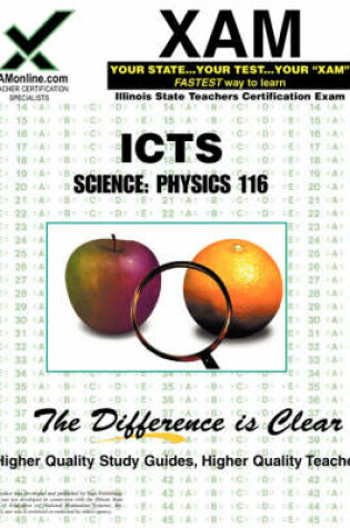 Cover of Ilts Science- Physics 116 Teacher Certification Test Prep Study Guide