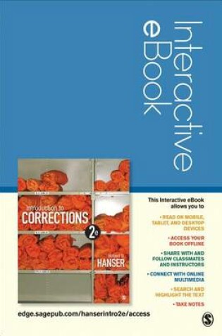 Cover of Introduction to Corrections Interactive eBook Student Version