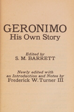 Cover of Geronimo