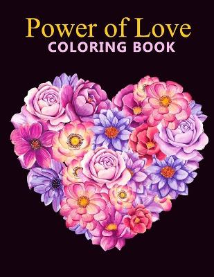 Book cover for Power of love coloring book