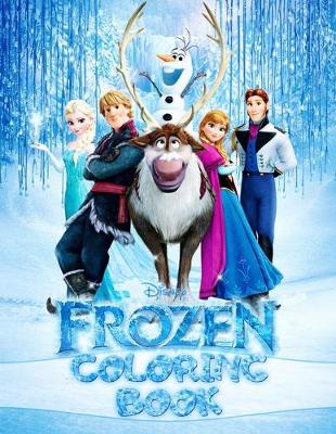 Book cover for FROZEN Coloring Book