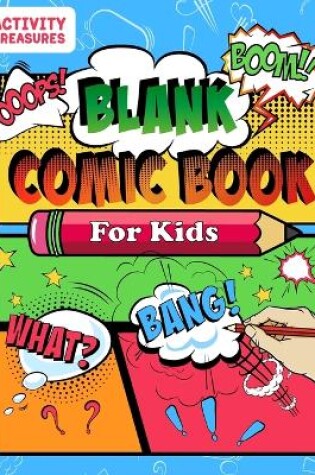 Cover of Blank Comic Book For Kids