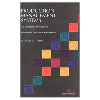 Book cover for Production Management Systems