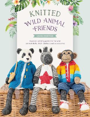 Book cover for Knitted Wild Animal Friends