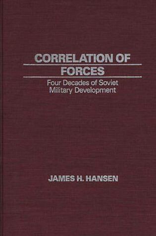 Cover of Correlation of Forces