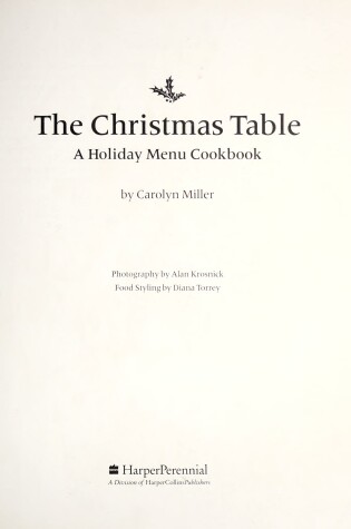 Cover of The Christmas Table