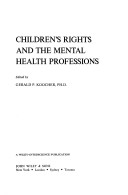 Book cover for Children's Rights and the Mental Health Professions