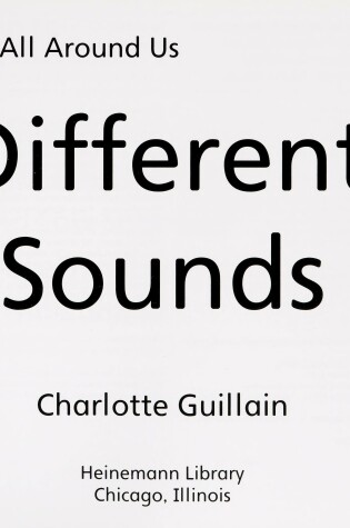 Cover of Different Sounds