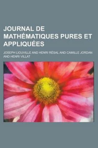 Cover of Journal de Mathematiques Pures Et Appliquees