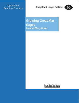 Book cover for Growing Great Marriages