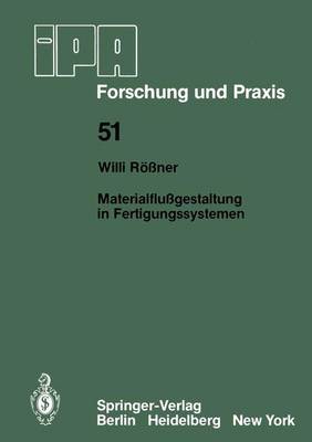 Cover of Materialflußgestaltung in Fertigungssystemen