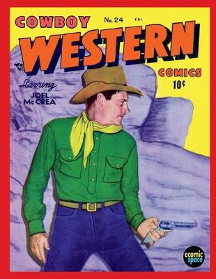 Book cover for Cowboy Western Comics #24