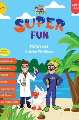 Cover of Super Fun Preschool Activity Workbook 3-5