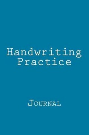 Cover of Handwriting Practice