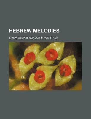 Book cover for Hebrew Melodies