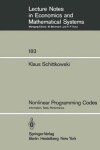 Book cover for Nonlinear Programming Codes