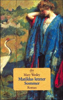 Book cover for Matilda's Letzter Sommer