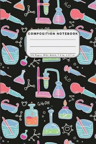 Cover of Wide Ruled Composition Notebook Science