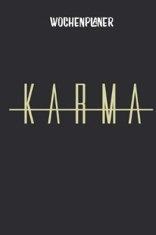 Cover of Wochenplaner mit Karma