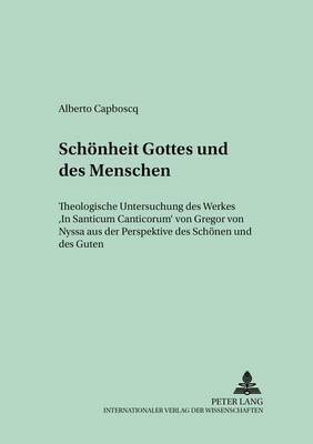 Cover of Schoenheit Gottes und des Menschen