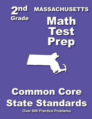 Book cover for Massachusetts 2nd Grade Math Test Prep