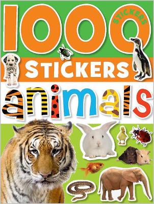 Book cover for 1000 Stickers - Animals
