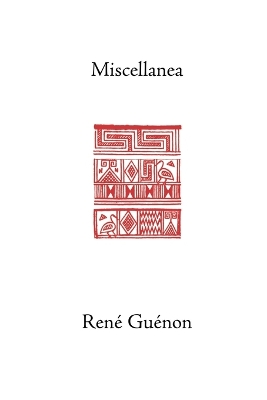 Book cover for Miscellanea