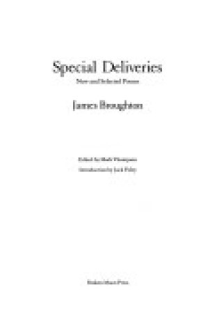 Cover of Special Deliveries