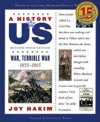Book cover for A History of US: War, Terrible War: A History of US Book Six