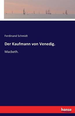 Book cover for Der Kaufmann von Venedig.