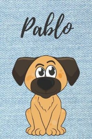 Cover of personalisiertes Notizbuch Hunde / Malbuch / Tagebuch / Journal / DIN A5 / Geschenk Pablo