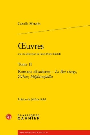 Cover of Oeuvres, Tome II