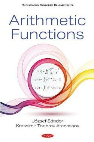 Cover of Arithmetic Functions