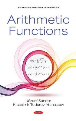 Book cover for Arithmetic Functions