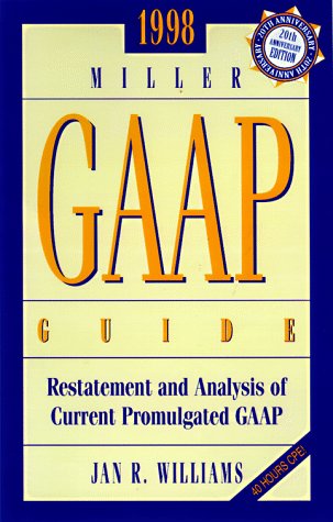 Book cover for Williams Gaap Guide 1998