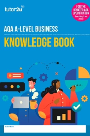 Cover of AQA A Level Business Knowledge Book for New 2023 Specification