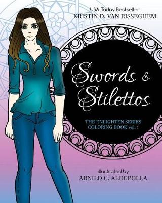 Book cover for Swords & Stilettos Coloring Book