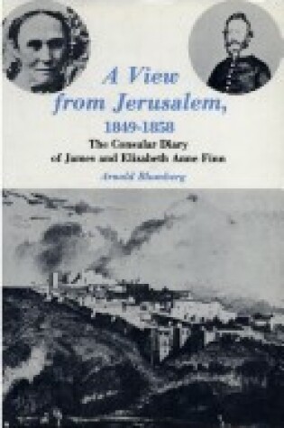 Cover of View from Jerusalem, 1849-58